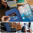Carcasă Wallet MagSafe RFID flip cu protecție pentru camera foto pentru iPhone 17 Pro Max
