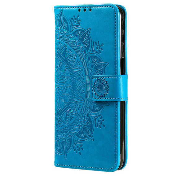 Cu clapetă pentru Xiaomi Redmi Note 11/11S, Mandala, albastru