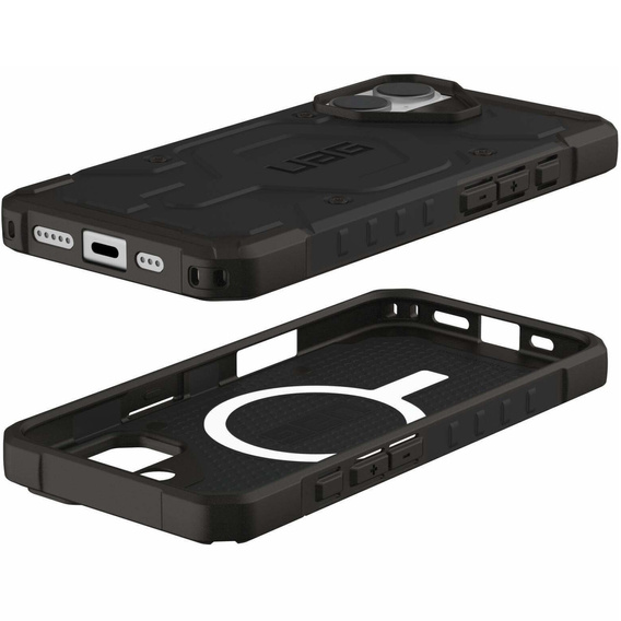 Urban Armor Gear Huse pentru iPhone 15 Plus, Pathfinder MagSafe, negru