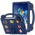 Husă pentru copii pentru iPad Air 10.9" 2022/2020 (5/4 gen.) / Pro 11" 2022/2021/2020 (4/3/2 gen.), Cute Patterns, cu suport, albastru închis