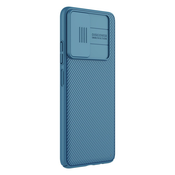 Carcasă blindată Nillkin pentru Xiaomi Poco M4 Pro 5G / Redmi Note 11S 5G, CamShield Pro, albastru