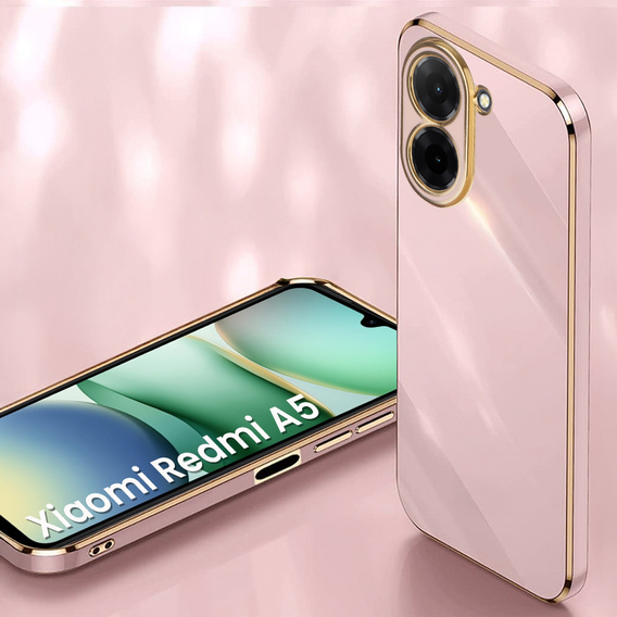 Husă pentru Xiaomi Redmi A5, Glamour CamShield, roz rose gold