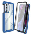Carcasă pentru Motorola Edge 30 Pro, Shockproof, cu folie, albastru