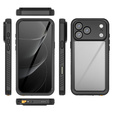 Husă pentru iPhone 17 Pro Max, IP68 rezistentă la apă Redpepper, negru