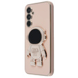 Huse pentru Samsung Galaxy A54 5G, Astronaut, roz rose gold