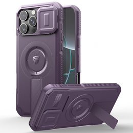 Carcasă blindată pentru iPhone 16 Pro Max, Dexnor CamProtect MagSafe, violet