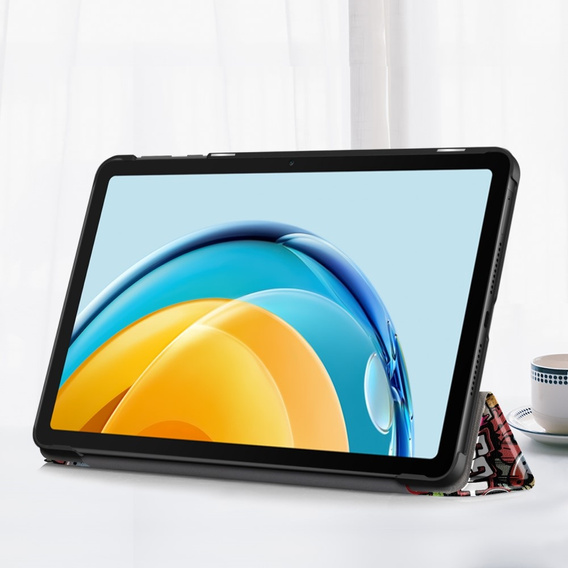 Husă pentru Huawei MatePad SE 10.4 2022, Smartcase, graffiti
