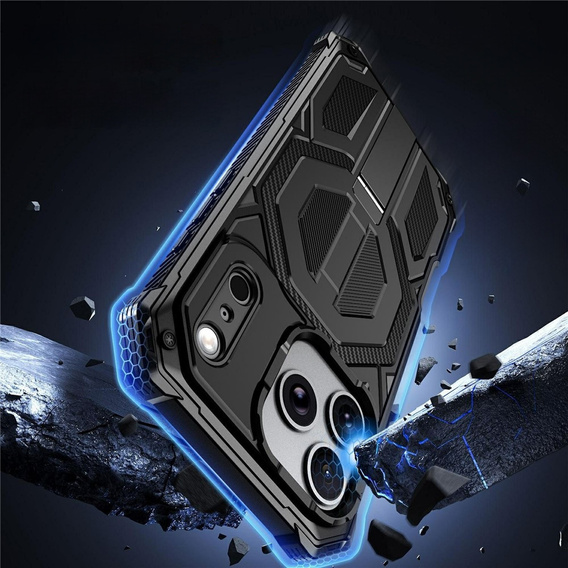 Husă de protecție compatibilă cu MagSafe, cu suport pentru iPhone 17 Pro