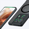Husă pentru Motorola Edge 50 Ultra, pentru MagSafe, ERBORD Matt Case, negru