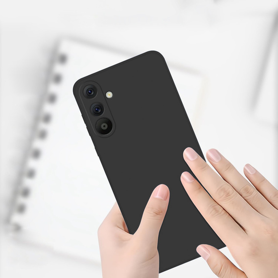Husa pentru Samsung Galaxy A36 5G, Silicone Lite, negru