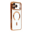 Husă Electro MagSafe pentru iPhone 17 Pro, portocalie