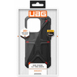Carcasă Urban Armor Gear pentru iPhone 15 Pro, Monarch, Kevlar negru