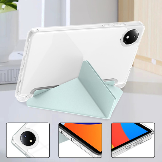 Husă pentru Xiaomi Redmi Pad SE 8.7", Origami, verde