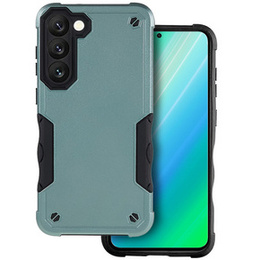 Husă blindată pentru Samsung Galaxy S23, Dual-Layer, verde