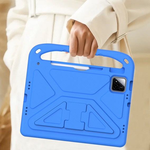 Husă pentru copii pentru Xiaomi Pad 7 / 7 Pro, cu mâner, albastru