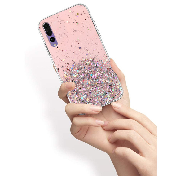 Huse pentru Huawei P20 Pro, Glittery, roz
