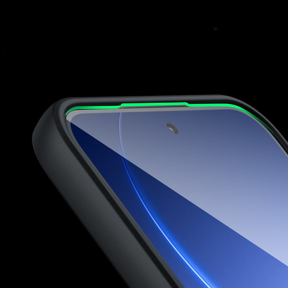 Husă MagSafe ERBORD Matt pentru Oppo Reno 15 FS, negru