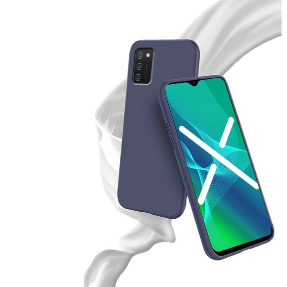 Caz subțire pentru Samsung Galaxy A02s, Slim, albastru închis