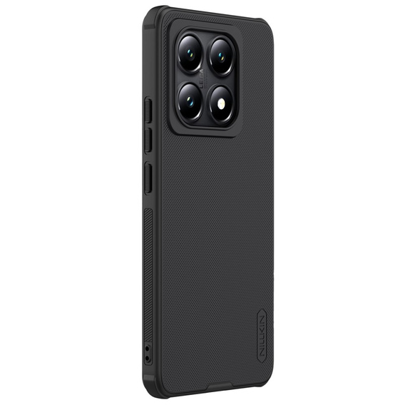 Husa NILLKIN pentru Xiaomi 14T Pro, Frosted Shield, pentru MagSafe, negru