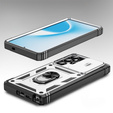 Husă pentru Samsung Galaxy S25 Ultra, KickStand Camera Lens, alb