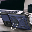 Husă blindată pentru Oppo Reno 10 / 10 Pro, CamShield Slide, albastru