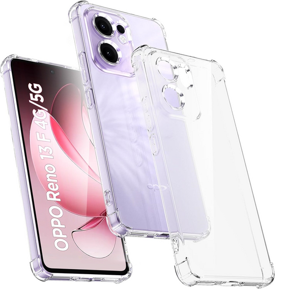 Huse pentru Oppo Reno 13F / Oppo Reno 13FS, Dropproof, transparentă