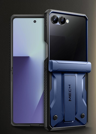 Husă Tongate MECH cu MagSafe pentru Samsung Galaxy Z Flip7 FE / Z Flip6, verde