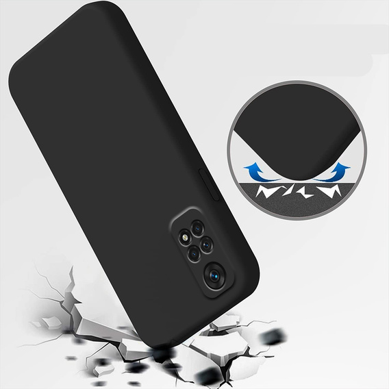 Husa pentru Xiaomi Redmi Note 11 / 11S, Silicone Lite, negru