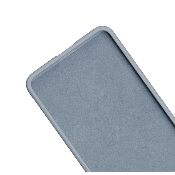 Husa pentru Xiaomi Redmi Note 9T 5G, Silicone Lite, gri lavanda