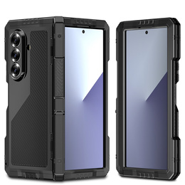 Carcasă blindată din aluminiu cu suport și suport pentru stylus pentru Samsung Galaxy Z Fold7 5G