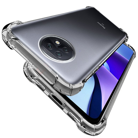 Huse pentru Xiaomi Redmi Note 9T 5G, Dropproof, transparentă