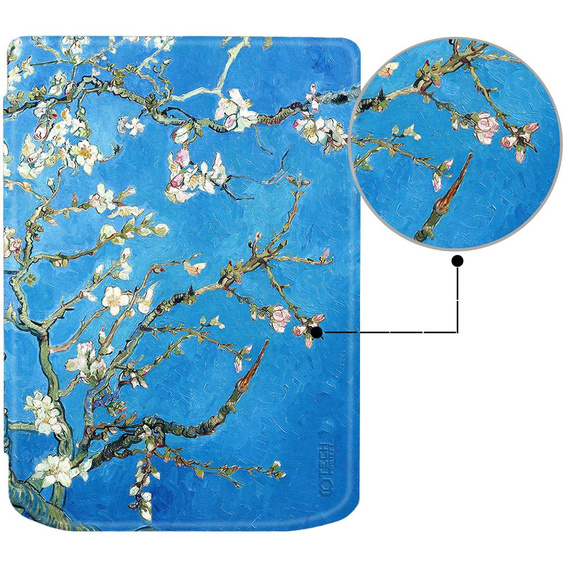 Carcasă pentru Pocketbook Verse / Verse Pro, Smartcase, sakura