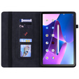 Husa pentru Lenovo Tab M10 10.1 Gen 3, Wallet Pen Slot, negru
