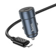 Încărcător auto Hoco Z57 USB-C QC3.0 PD 30W + cablu USB-C către Lightning