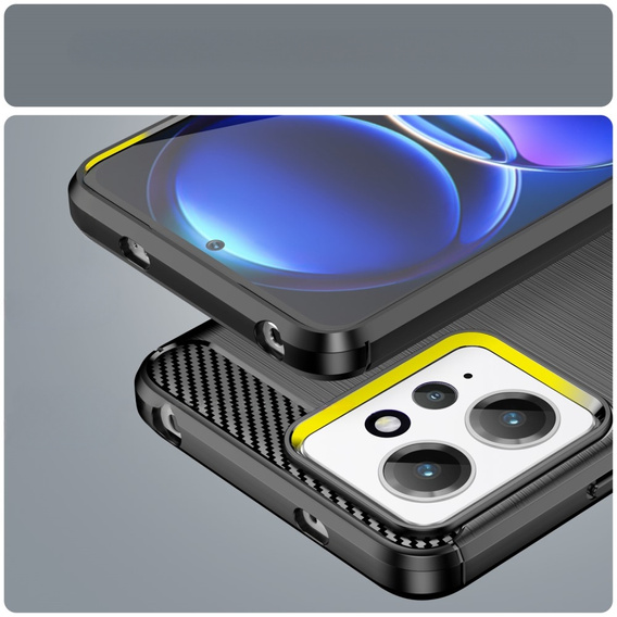 Huse pentru Xiaomi Redmi Note 12 4G, Carbon, negru