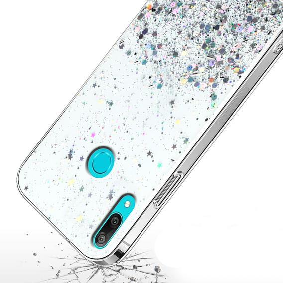 Huse pentru Huawei Y6 2019 / Honor 8A, Glittery, transparentă