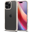 Carcasa Spigen pentru iPhone 16 Pro Max, Ultra Hybrid, transparent / titan + sticlă temperată 9H