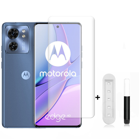 Sticlă temperată UV pentru Motorola Edge 40