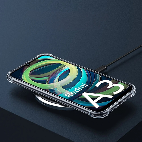Huse pentru Xiaomi Redmi A3, Dropproof, transparentă