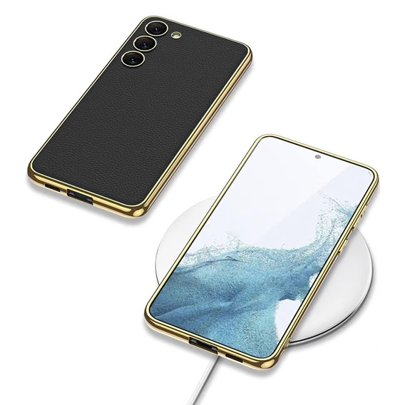 Huse pentru Samsung Galaxy S24, GKK Leather, negru