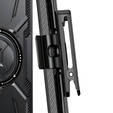 Carcasă pentru Samsung Galaxy S23 Ultra, Heavy Duty Ring, negru