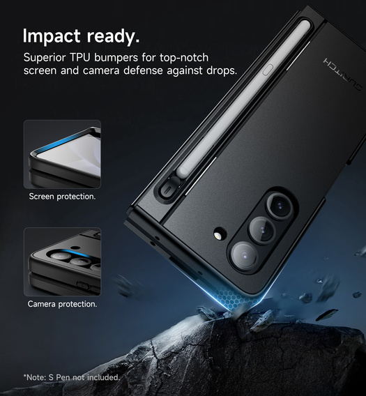 Husă Suritch pentru întregul corp cu suport și suport pentru stylus pentru Samsung Galaxy Z Fold5