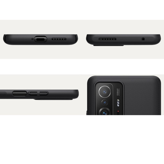 Carcasă NILLKIN pentru Xiaomi 11T / 11T Pro, Super Frosted Shield Case, albastru