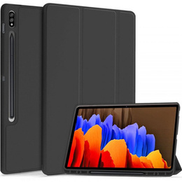Husă pentru Samsung Galaxy Tab S7 FE 5G 12.4 T730 / T736B, Smartcase cu spațiu pentru stylus, albastru