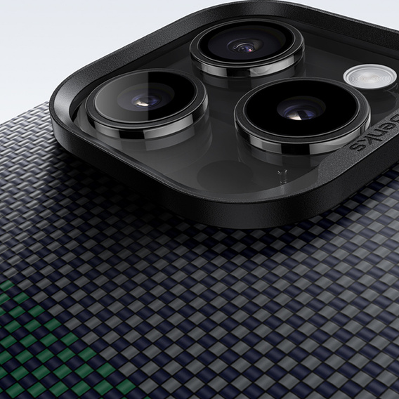 Husă BENKS Kevlar Magnetic Armor Air Aurora 600D SA66 pentru MagSafe pentru iPhone 16 Pro Max