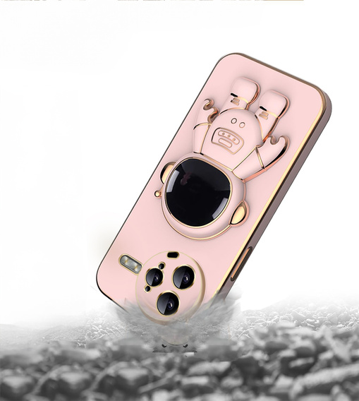 Huse pentru Xiaomi Poco F7 Pro, Astronaut, roz