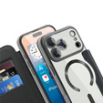 Carcasă Wallet MagSafe RFID flip cu protecție pentru camera foto pentru iPhone 17 Pro Max