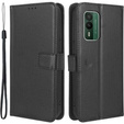 Cu clapetă pentru Nokia Nokia XR21, Wallet Smart Magnet, negru