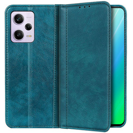 Huse pentru Xiaomi Redmi Note 12 Pro+ 5G, Wallet Litchi Leather, verde