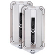 2x Sticlă temperată pentru iPhone 16e / 14 / 13 / 13 Pro, ERBORD Easy App Full Screen Protector